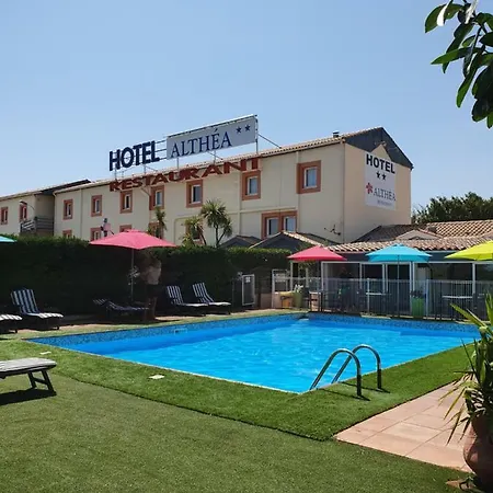 Hotel Althea - Piscine Et Sauna Beziers Exterior photo